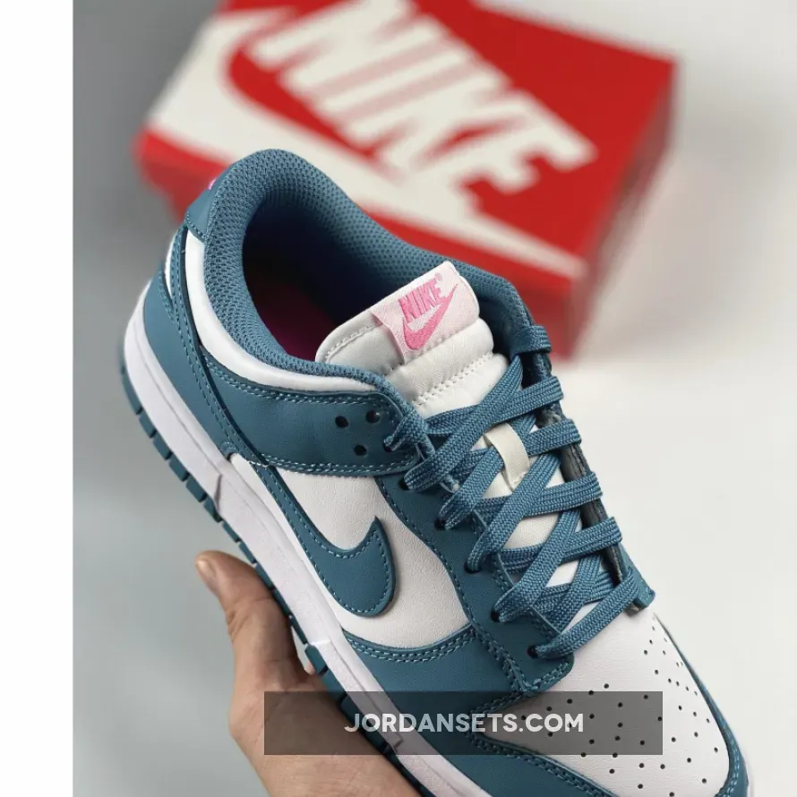 Nike Dunk Low White/Noise Aqua-Pinksicle