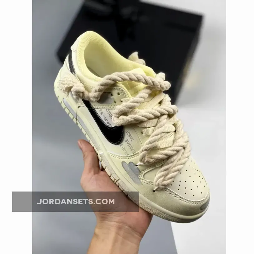 Nike Dunk Low White Sail Black