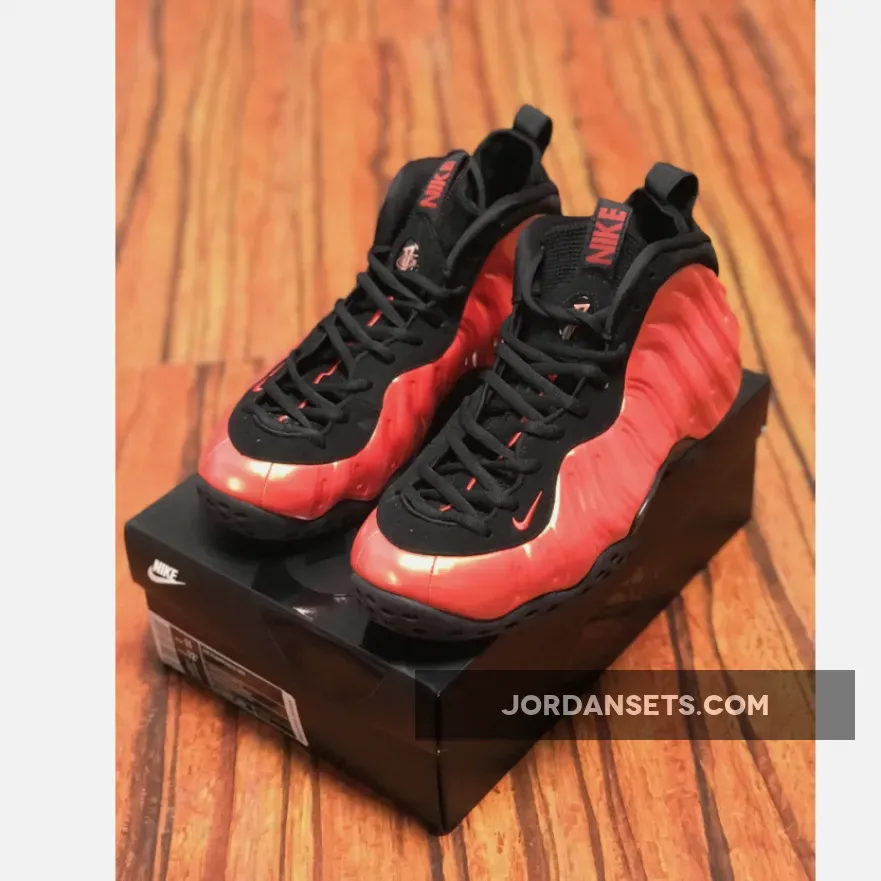 Nike Foamposite One Habanero Red/Black
