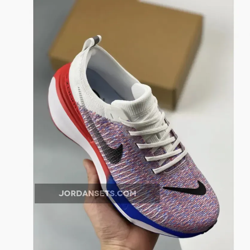 Nike Invincible 3 White University Red Photo Blue Black