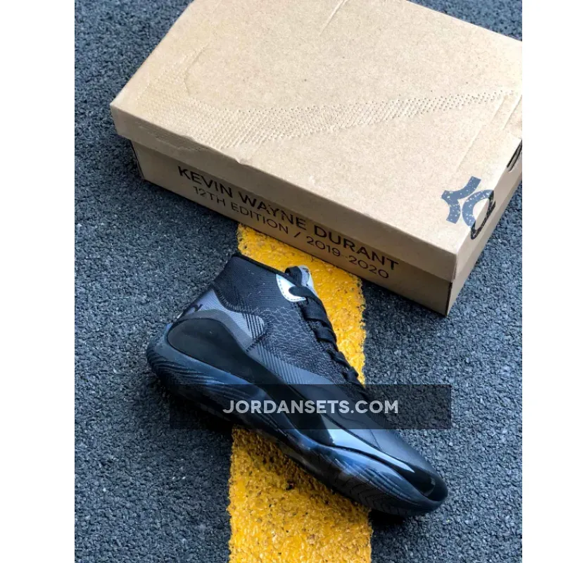 Nike KD 12 Black/Anthracite-Cool Grey
