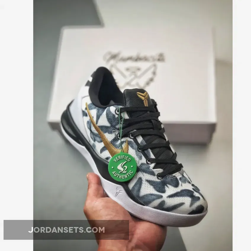 Nike Kobe 8 Protro "Mambacita" White/Metallic Gold-Black