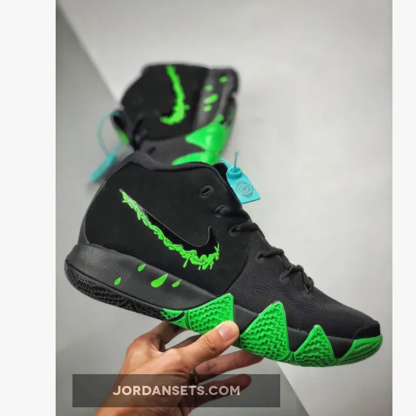 Nike Kyrie 4 "Halloween" Black/Rage Green