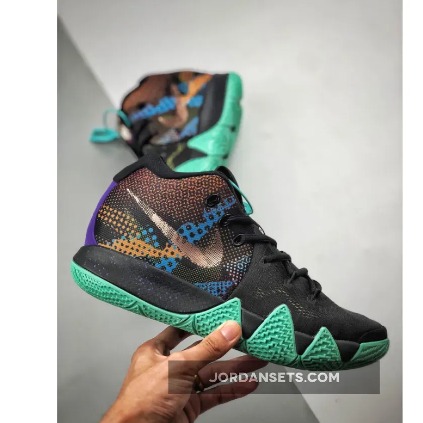 Nike Kyrie 4 ‘Mamba Mentality’ Black/Sonic Yellow-Purple Venom