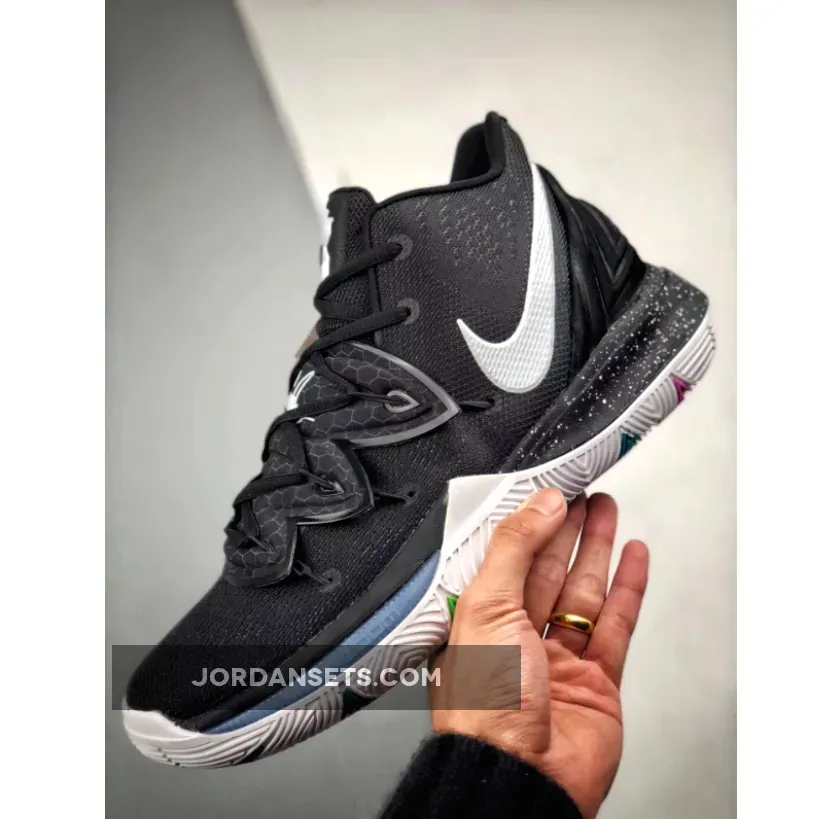 Nike Kyrie 5 "Black Magic" Black-White/Multicolor Nike Kyrie 5 "Black Magic" Black-White/Multicolor