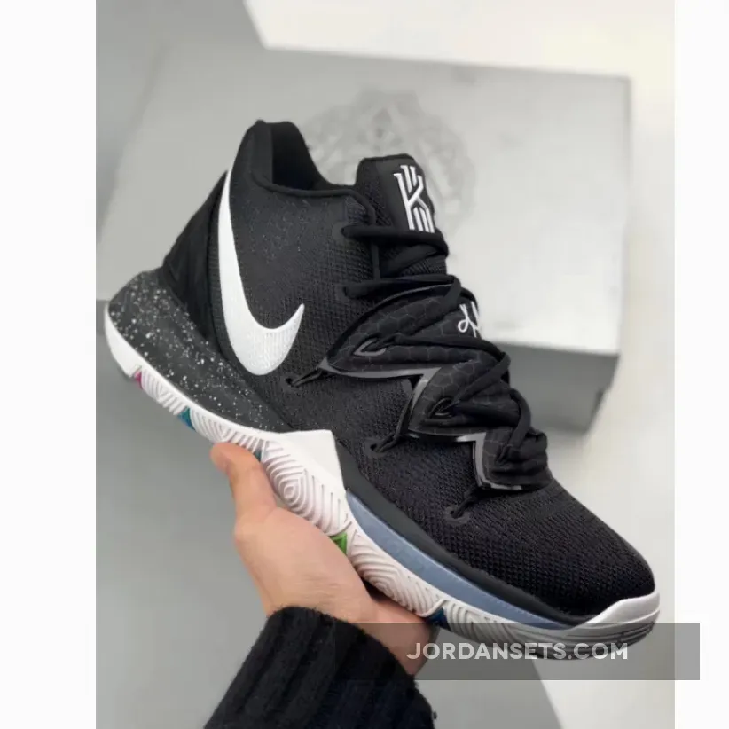 Nike Kyrie 5 "Black Magic" Black-White/Multicolor Nike Kyrie 5 "Black Magic" Black-White/Multicolor