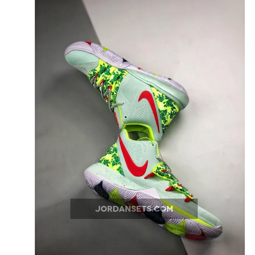 Nike Kyrie 5 ’EYBL‘ Mint Green/Red Nike Kyrie 5 ’EYBL‘ Mint Green/Red