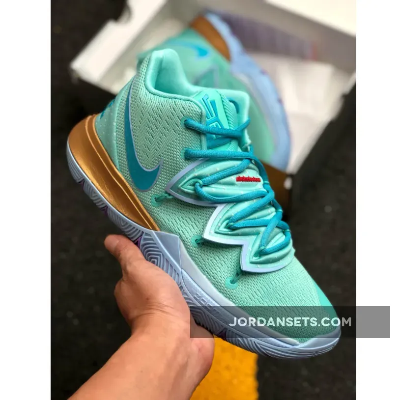 Nike Kyrie 5 "Squidward" Frosted Spruce/Aluminum