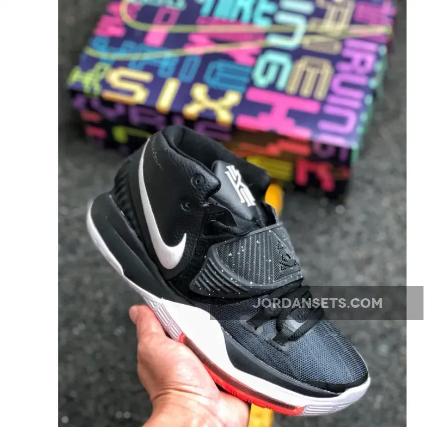 Nike Kyrie 6 "Jet Black"Black/White