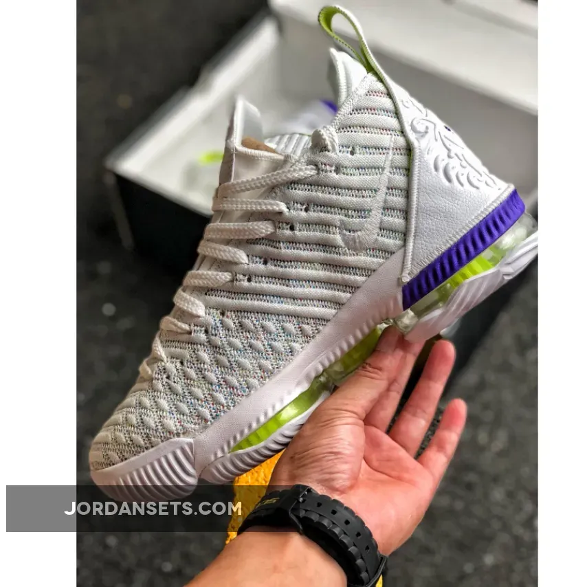 Nike LeBron 16 "Buzz Lightyear" White/Multi-Color-Hyper Grape Nike LeBron 16 "Buzz Lightyear" White/Multi-Color-Hyper Grape
