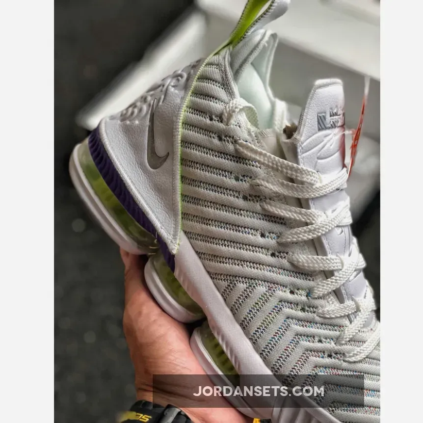 Nike LeBron 16 "Buzz Lightyear" White/Multi-Color-Hyper Grape Nike LeBron 16 "Buzz Lightyear" White/Multi-Color-Hyper Grape