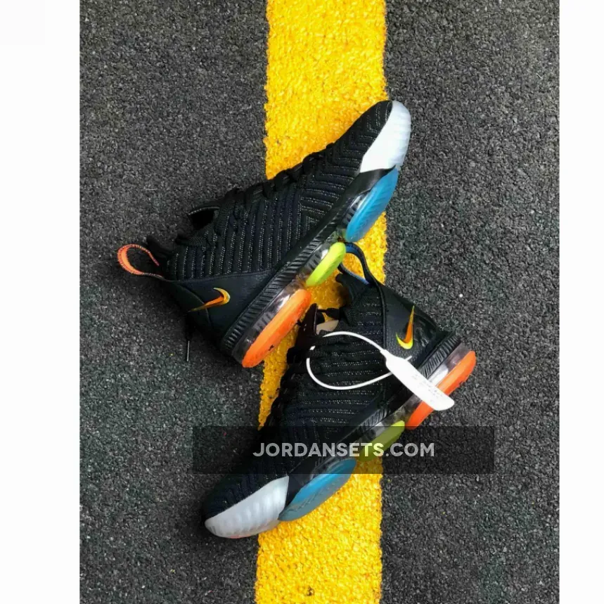 Nike LeBron 16 "I Promise" Black/Multi-Color