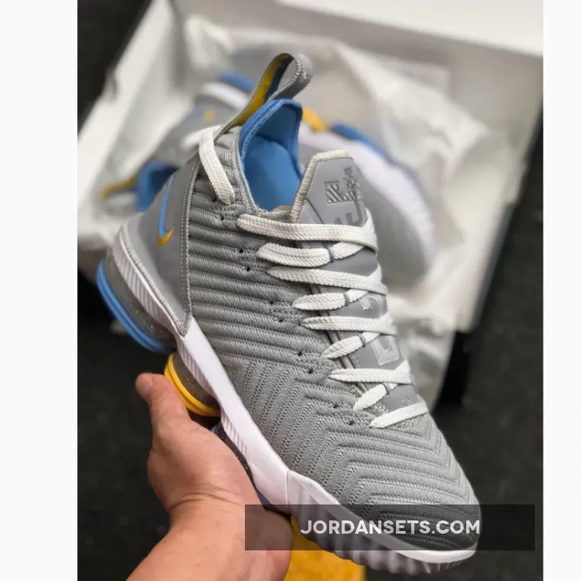 Nike LeBron 16 "MPLS" Wolf Grey/White-University Blue