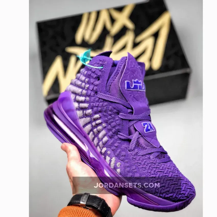 Nike LeBron 17 "Bron 2K" Purple