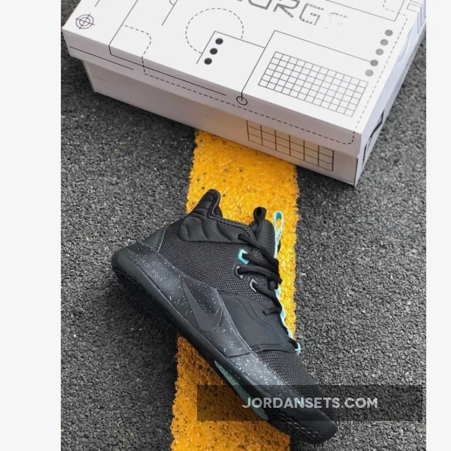 Nike PG 3 Black Light Aqua
