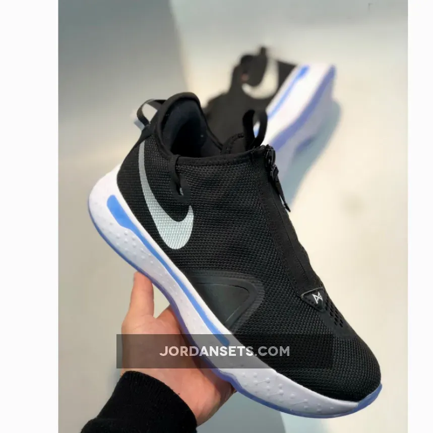 Nike PG 4 Black/White-Smoke Grey