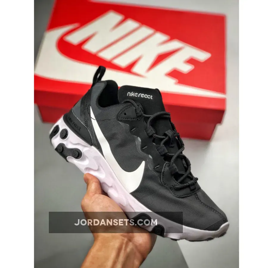Nike React Element 55 "Black/White"
