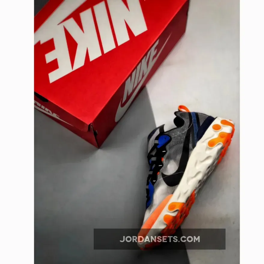 Nike React Element 87 Blue Orange Nike React Element 87 Blue Orange