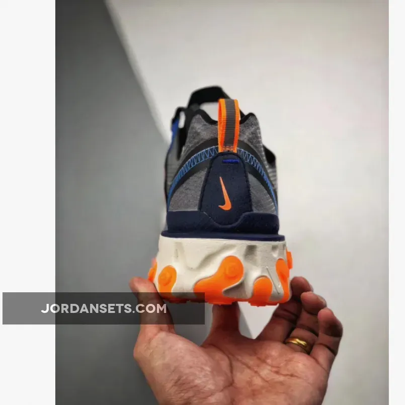 Nike React Element 87 Blue Orange Nike React Element 87 Blue Orange