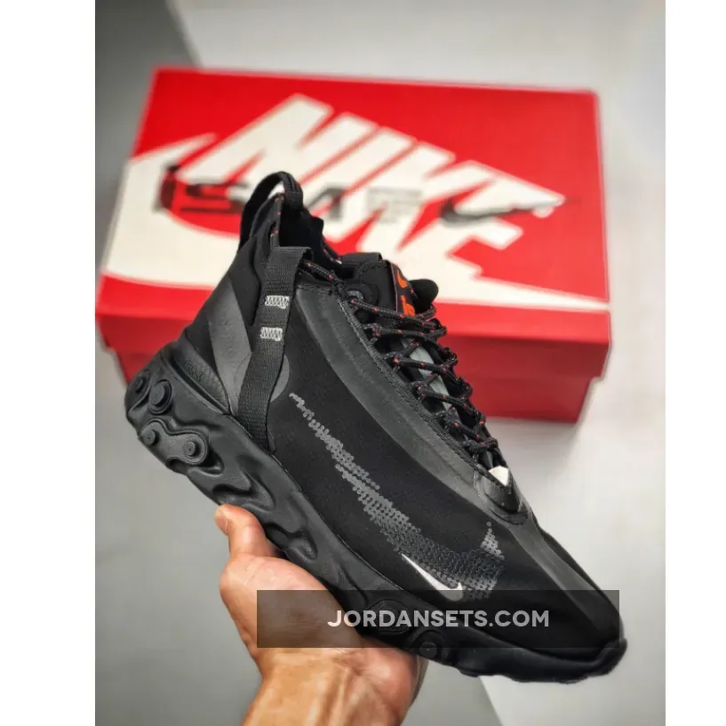 Nike React Runner Mid WR ISPA Black/White-Anthracite