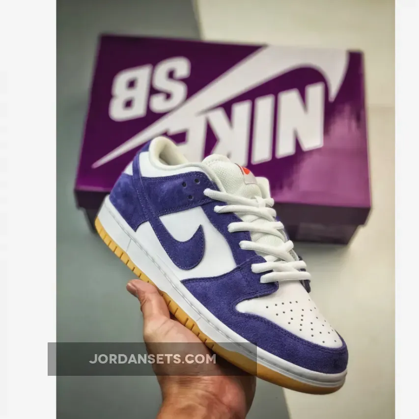 Nike SB Dunk Low ‘Purple Suede’ Court Purple White