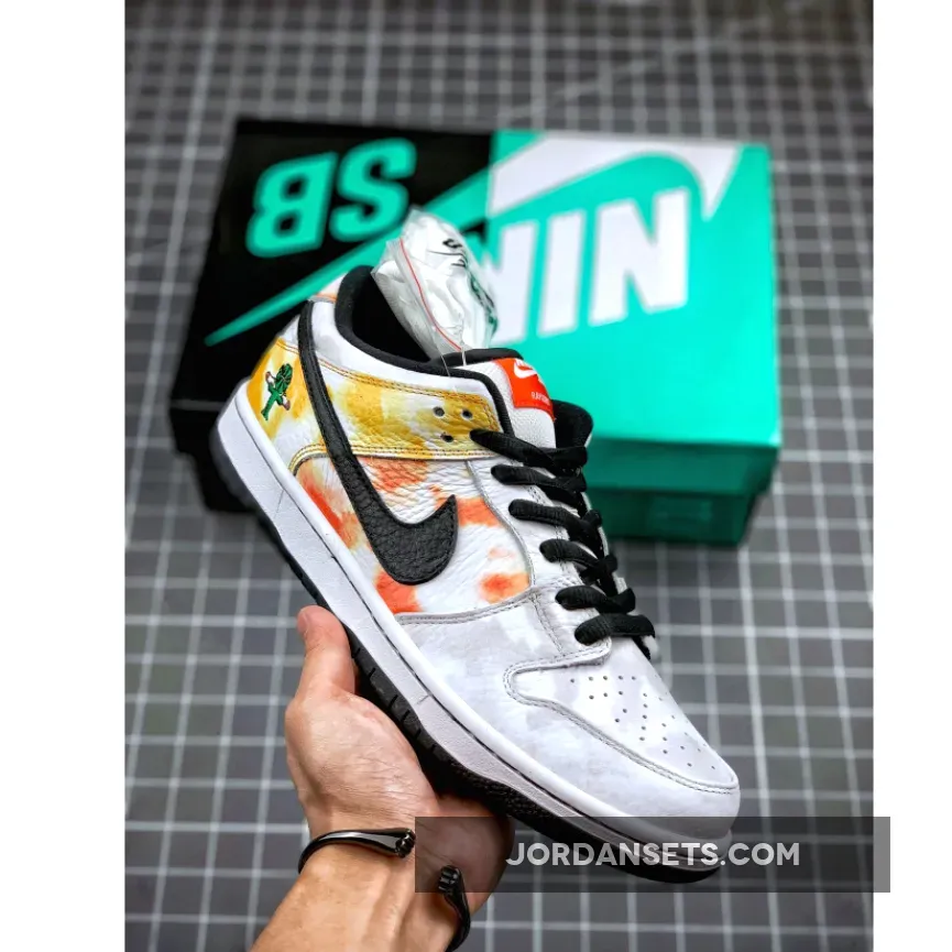 Nike SB Dunk Low "Raygun Tie-Dye" White
