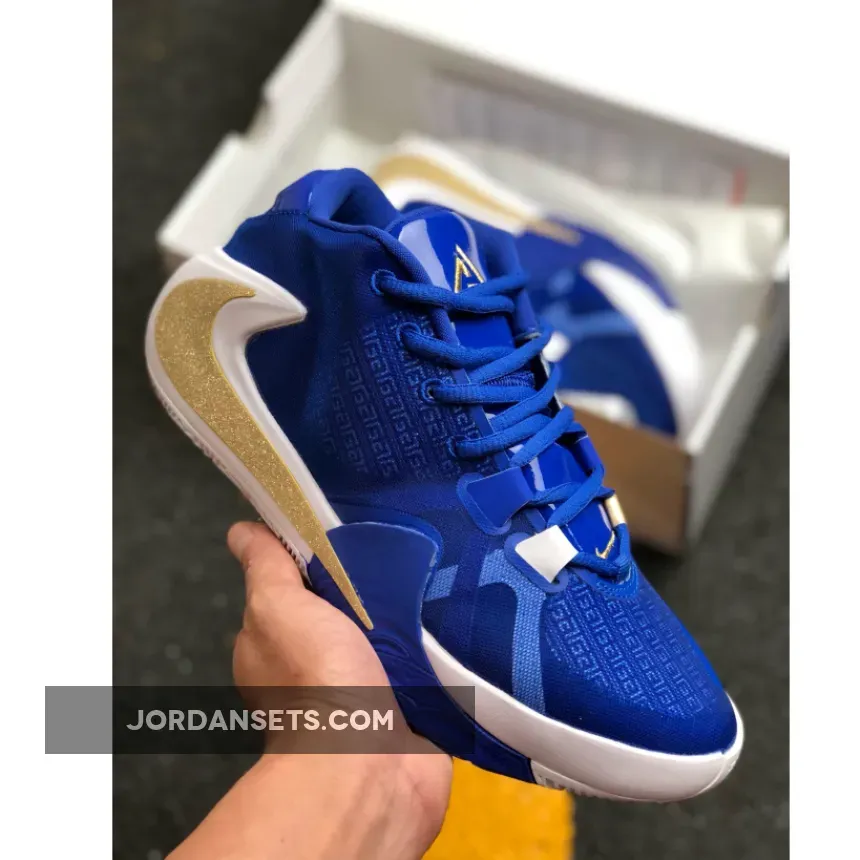 Nike Zoom Freak 1 "Greece" Black/Multi-Photo Blue