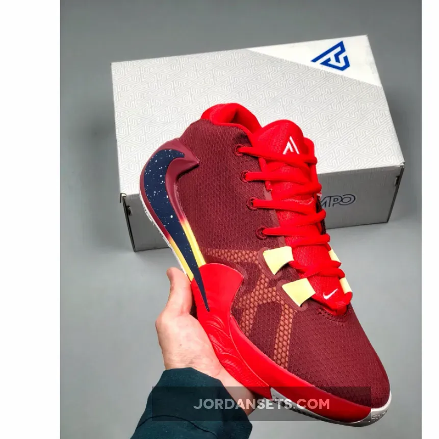 Nike Zoom Freak 1 Noble Red/Blackened Blue-Bright Crimson