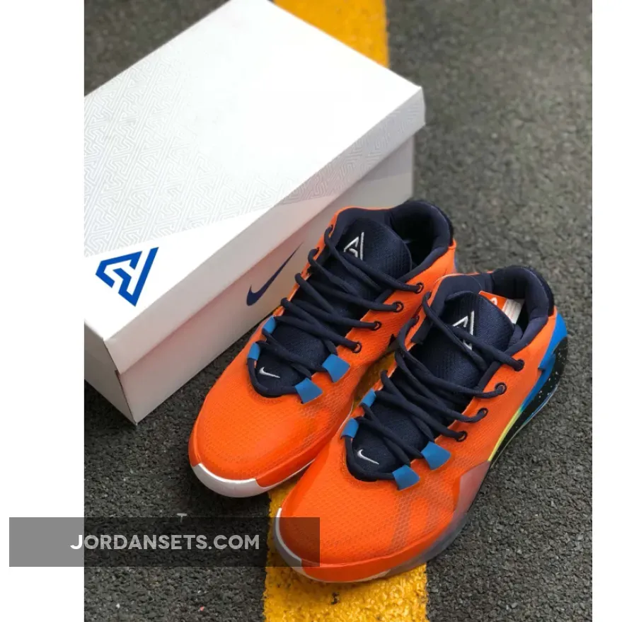 Nike Zoom Freak 1 Total Orange/Midnight Navy-White Nike Zoom Freak 1 Total Orange/Midnight Navy-White