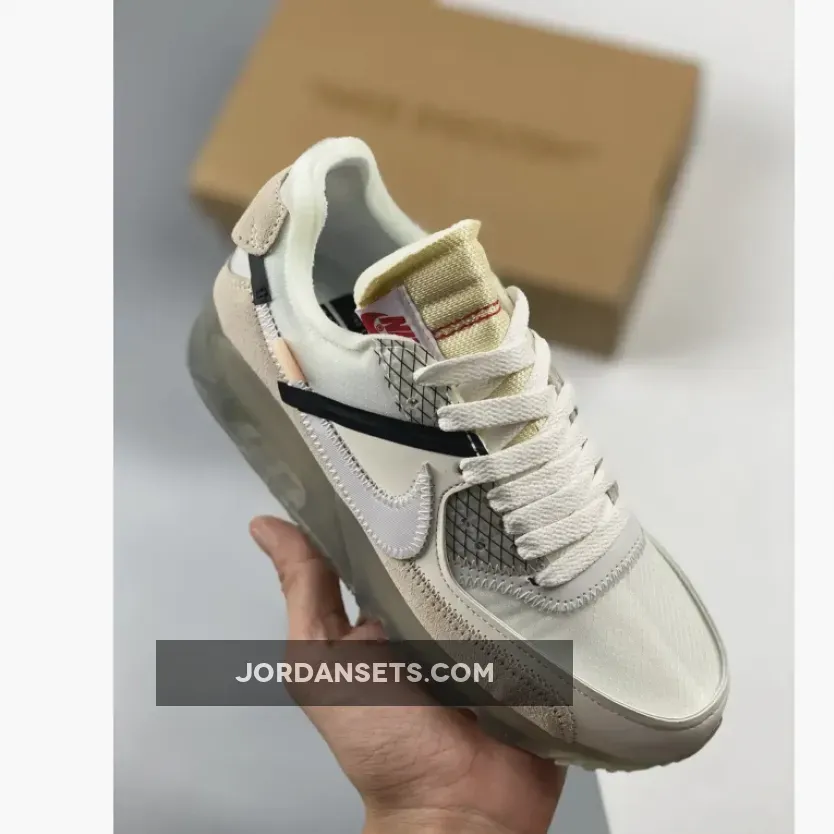 Off-white X Air Max 90 'The Ten' SAIL/WHITE-MUSLIN