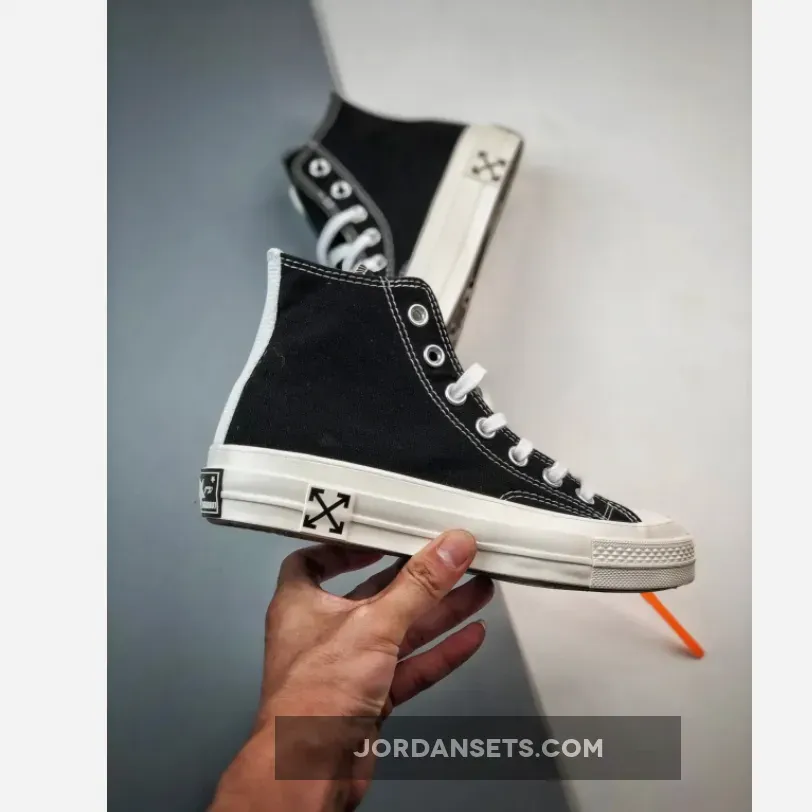 Off-White x Converse Chuck Taylor Black White Off-White x Converse Chuck Taylor Black White