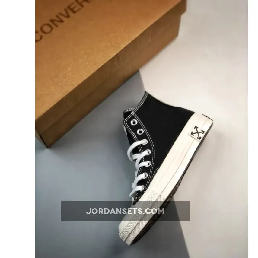Off-White x Converse Chuck Taylor Black White Off-White x Converse Chuck Taylor Black White