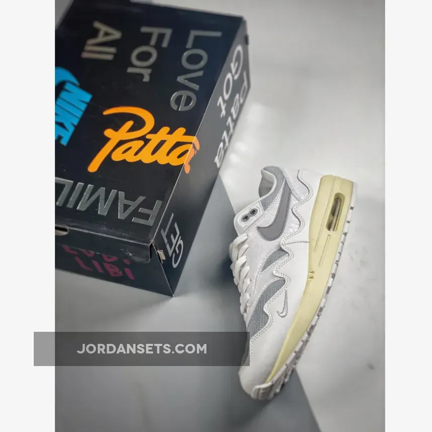 Patta x Nike Air Max 1 White Patta x Nike Air Max 1 White