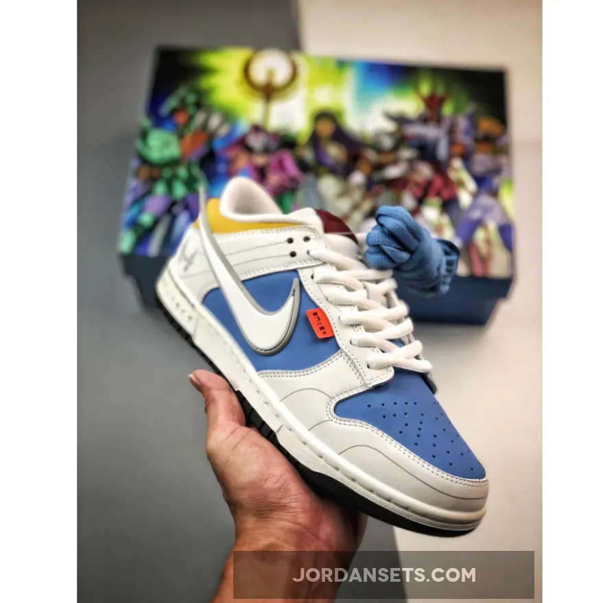 Saint Seiya x Nike Dunk Low Sail Blue