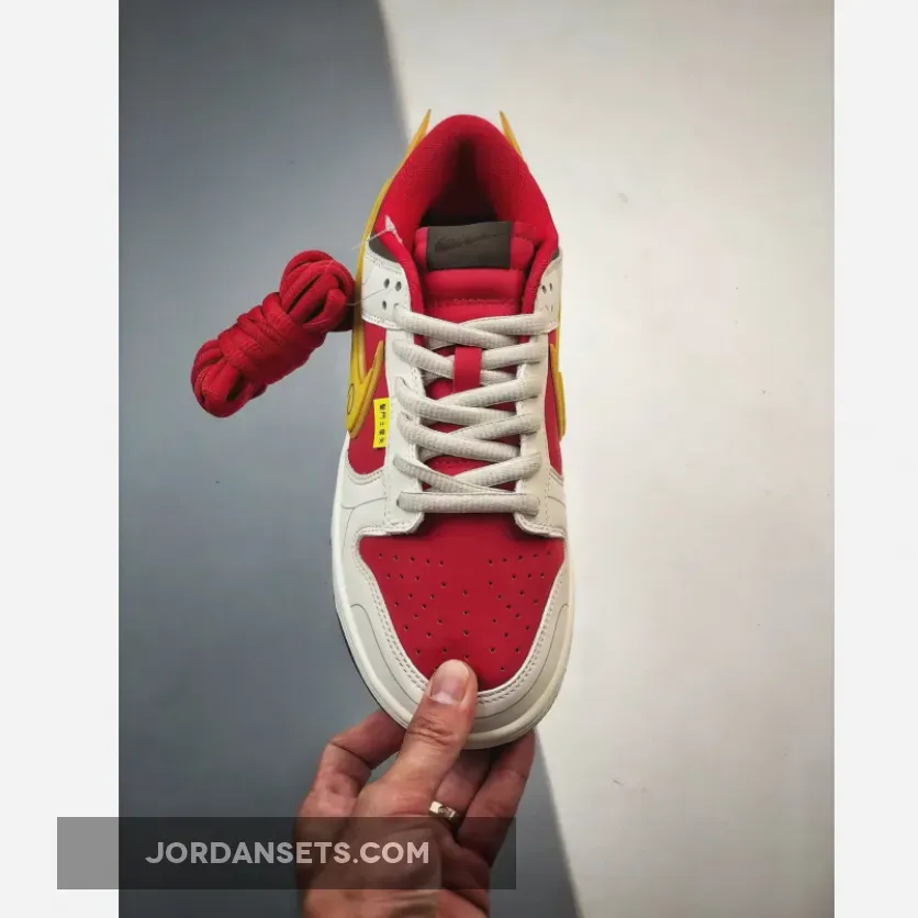 Saint Seiya x Nike Dunk Low Sail Red Gold Saint Seiya x Nike Dunk Low Sail Red Gold