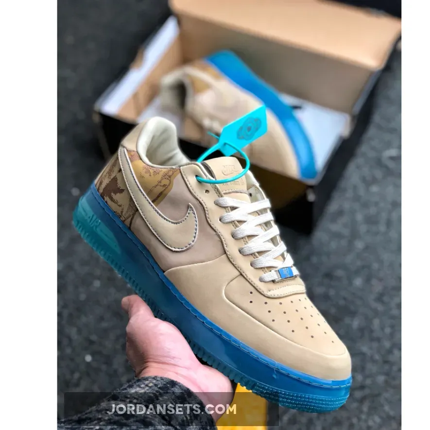 Supreme x Nike Air Force 1 ’07 Kobe Linen University Blue Supreme x Nike Air Force 1 ’07 Kobe Linen University Blue