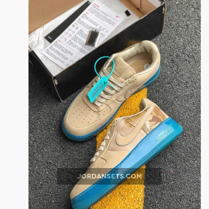 Supreme x Nike Air Force 1 ’07 Kobe Linen University Blue Supreme x Nike Air Force 1 ’07 Kobe Linen University Blue
