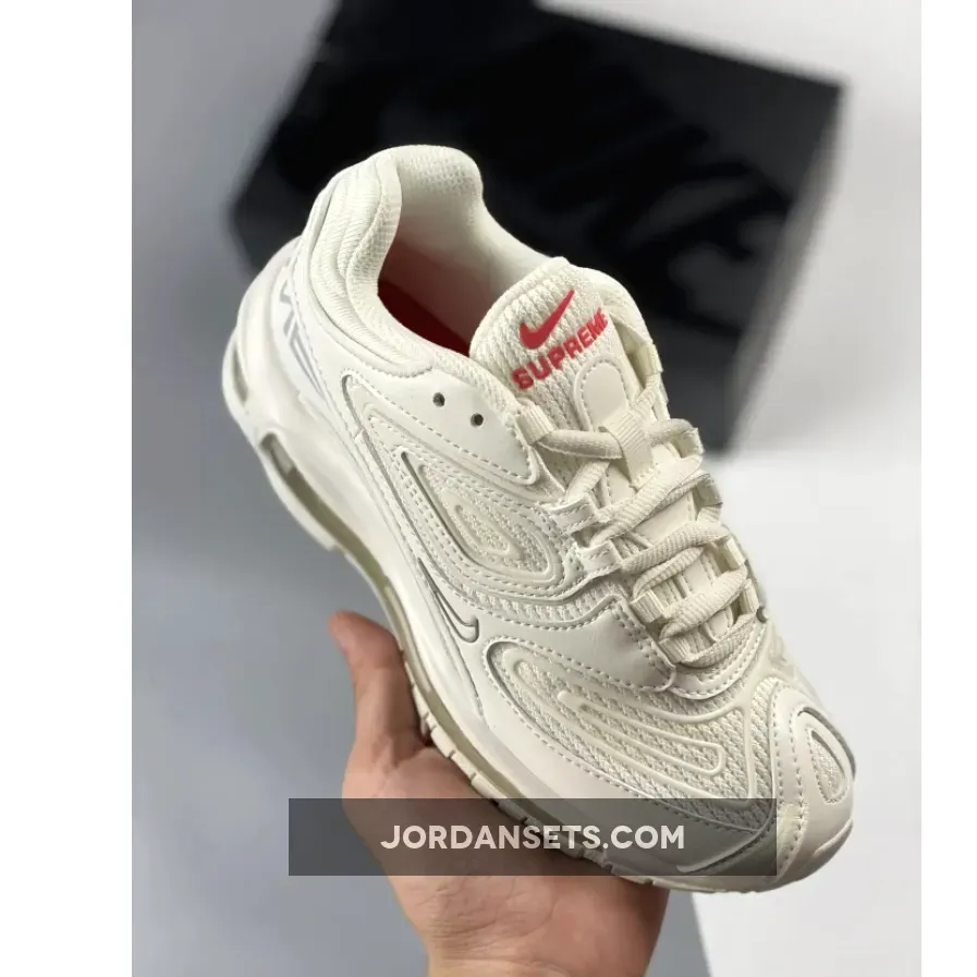 Supreme x Nike Air Max 98 TL White