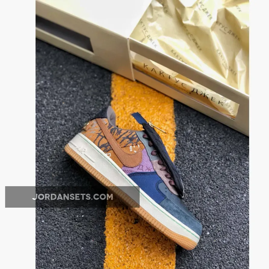 Travis Scott x Nike Air Force 1 Low Multi-Color