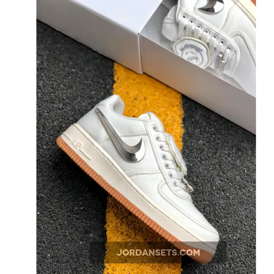 Travis Scott x Nike Air Force 1 Low "Sail"