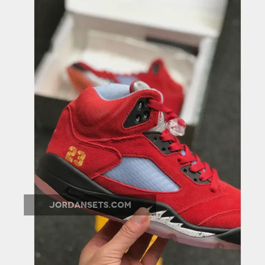 Trophy Room x Air Jordan 5 JSP University Red Trophy Room x Air Jordan 5 JSP University Red