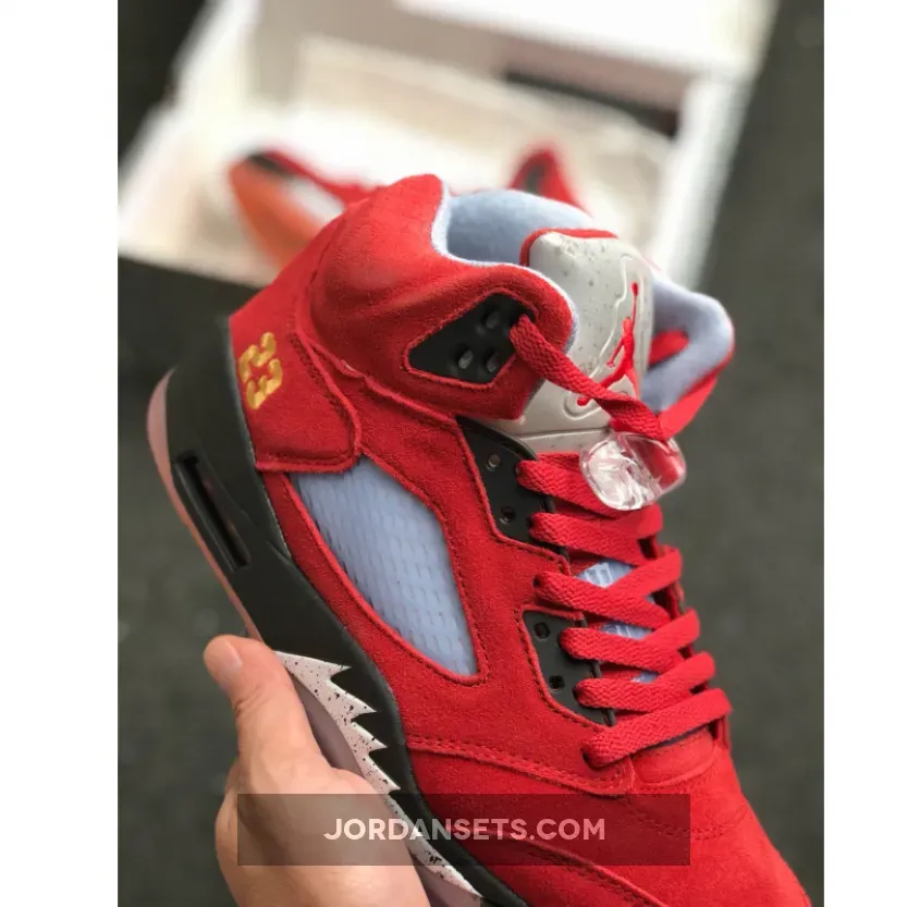 Trophy Room x Air Jordan 5 JSP University Red Trophy Room x Air Jordan 5 JSP University Red