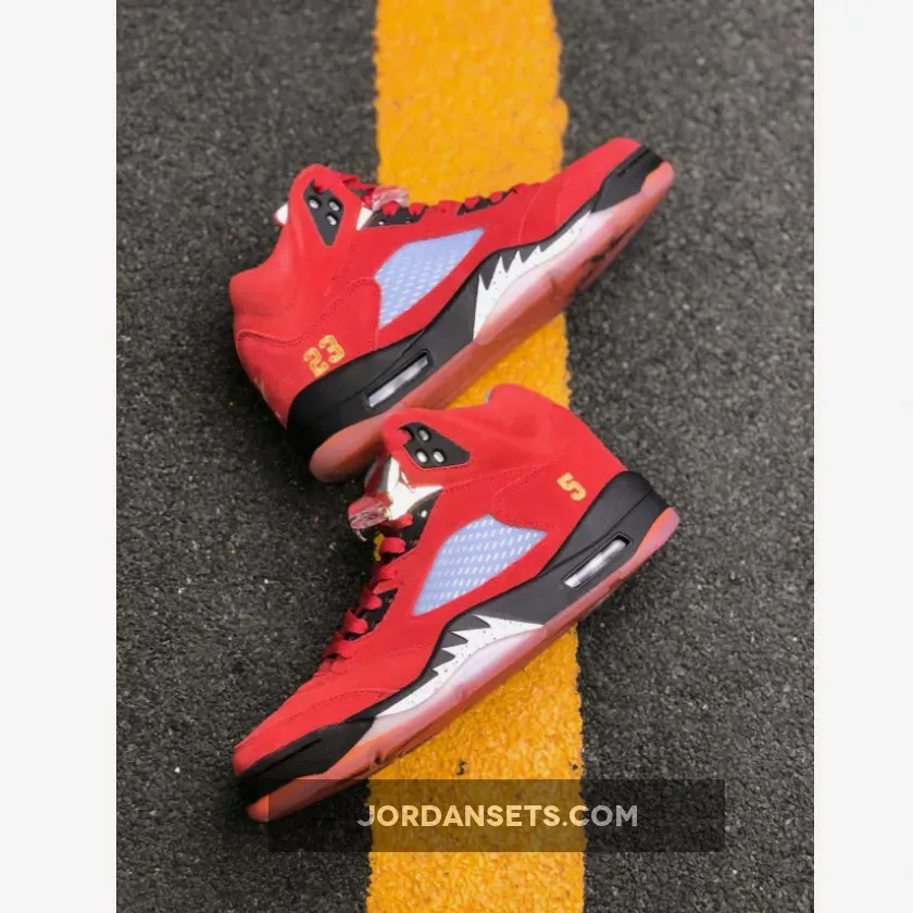 Trophy Room x Air Jordan 5 JSP University Red Trophy Room x Air Jordan 5 JSP University Red