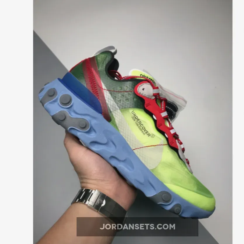 Undercover x Nike React Element 87 Volt Blue