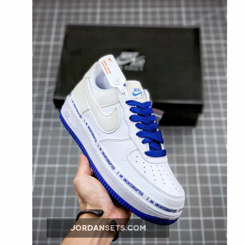 Uninterrupted x Nike Air Force 1 MTAA White