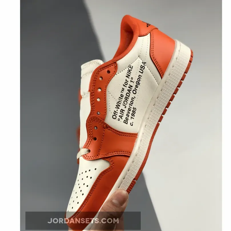 Zach LaVine x Off-White x Air Jordan 1 Low ‘Starfish’ Zach LaVine x Off-White x Air Jordan 1 Low ‘Starfish’