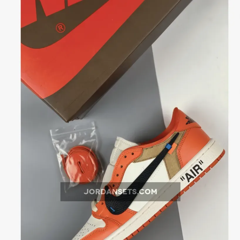 Zach LaVine x Off-White x Air Jordan 1 Low ‘Starfish’ Zach LaVine x Off-White x Air Jordan 1 Low ‘Starfish’